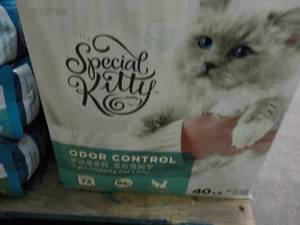 40 lb. Box Special Kitty Cat Litter...