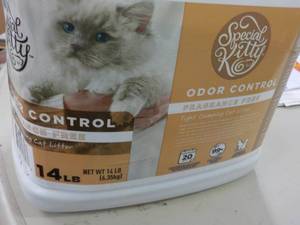 14 Lb. Jug Special Kitty Cat Litter...