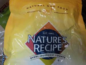 Natures Recipe 4 lb. Bag Dog Food...