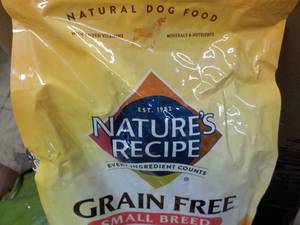 Natures Recipe 4 lb. Bag Dog Food...