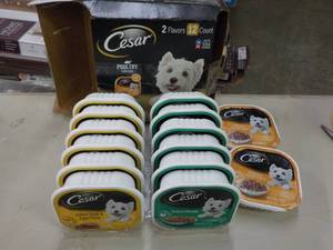 Cesars Canine Food...