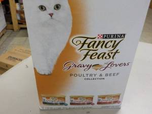 Purina Fancy Feast 27 Cans Cat Food...