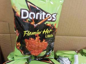 3 Cases Doritos Flamin Hot Limon Ch...