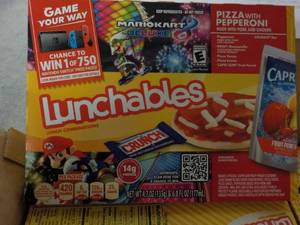 Case of 8 - 4.7 oz Boxes Lunchables...