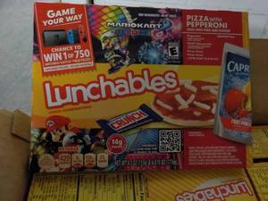 Case of 8 - 4.7 oz Boxes Lunchables...