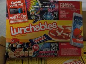 Case of 8 - 4.7 oz Boxes Lunchables...