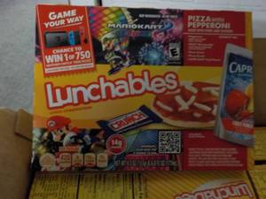 Case of 8 - 4.7 oz Boxes Lunchables...
