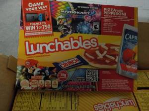 Case of 8 - 4.7 oz Boxes Lunchables...