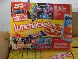 Case of 8 - 4.7 oz Boxes Lunchables...