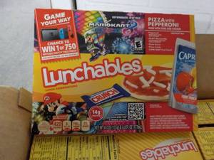 Case of 8 - 4.7 oz Boxes Lunchables...