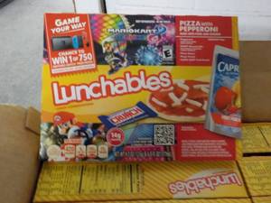 Case of 8 - 4.7 oz Boxes Lunchables...