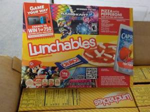 Case of 8 - 4.7 oz Boxes Lunchables...