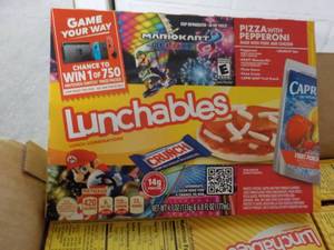 Case of 8 - 4.7 oz Boxes Lunchables...