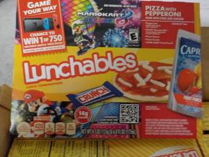 Case of 8 - 4.7 oz Boxes Lunchables...