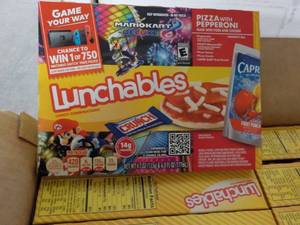 Case of 8 - 4.7 oz Boxes Lunchables...