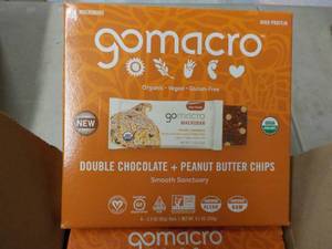 Case of 28 Gomacro Double Chocolate...