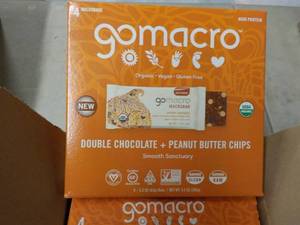 Case of 28 Gomacro Double Chocolate...