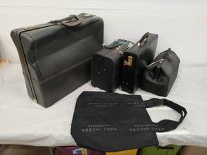 Collection of 4 Vintage Bags & 1 Marc Jacobs Bag
