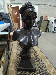 Large Bronze Bust