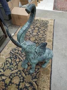Bronze Elephant Sculpture