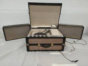 General Electric Stereo High Fidelity Portable Record Turntable System