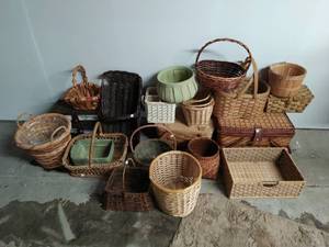 Huge Collection of Baskets