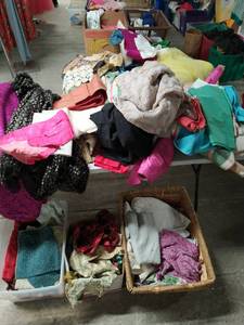 Collection of Fabric and Linens