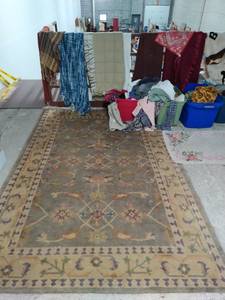 Collection of Blankets, Rugs, and Clothing