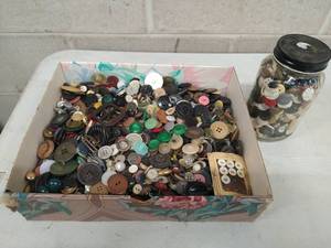 Collection of Vintage Buttons