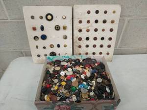 Collection of Vintage Buttons