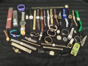 Collection of Wristwatches and Watch Parts