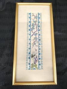19th Century Chinese Embroidery on Silk