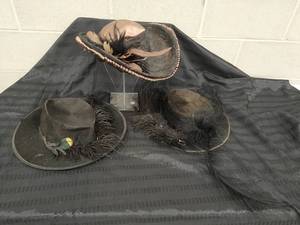 Three Vintage Hats