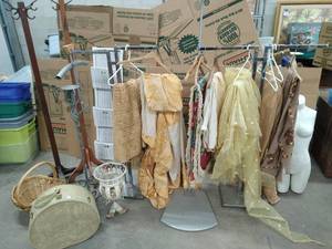 Collection Of Dcor, Clothing And Furniture