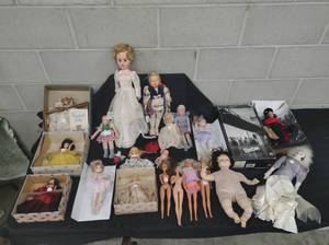 Collection of Vintage Dolls