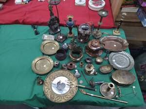 Collection of Metal Items