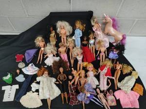 Collection of Barbie and Other Dolls