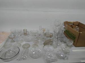 Assorted Glassware