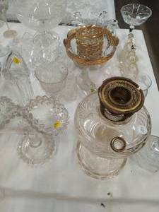 Collection Of Crystal And Glassware