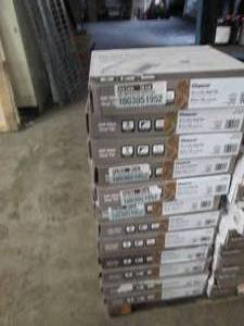 lot 7 image: 12 cases of Chaucer 12 in. Width x ...