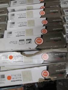 lot 8 image: 8 cases of Travertine 12 in. x 12 i...