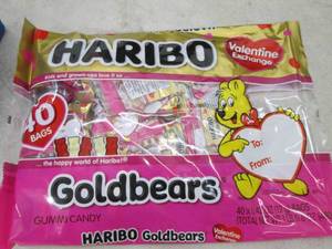 lot 45 image: case of 10 haribo goldbears 40x42 o...