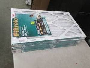 lot 52 image: 6 filtrete 14x24x1 furnace filters...
