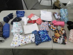 lot 54 image: box of fabric...