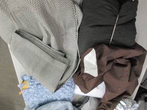 lot 55 image: box of fabric...