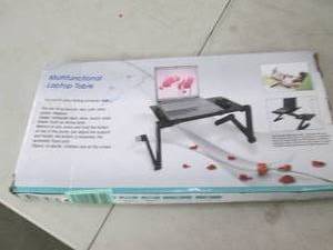lot 70 image: multifunctional laptop table open b...