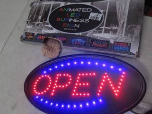 lot 71 image: animated led business sign tested a...