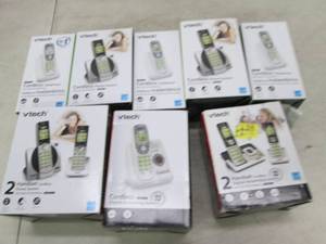 lot 94 image: lot of vtech phones all open box...