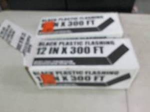 lot 127 image: 2packages of 12 inch x 300ft of bla...