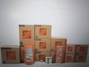 lot 137 image: 12-Box Living Room Moving Kit...
